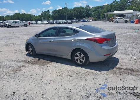2015 Hyundai Elantra Se z USA, uszkodzony, nr VIN 5NPDH4AE3FH647113